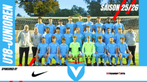Mannschaftsbild U18Junioren 2025/26